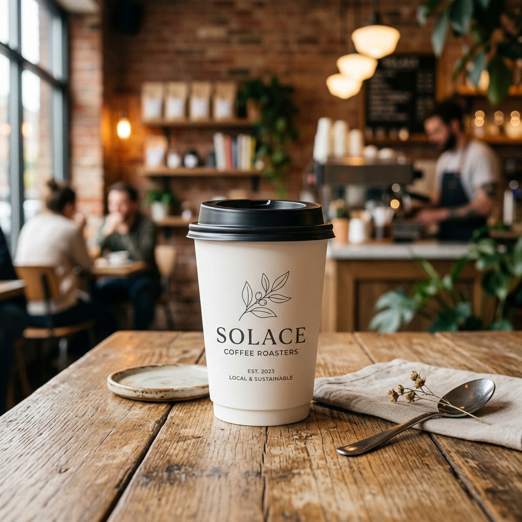 Paper Cup Mockup Premium