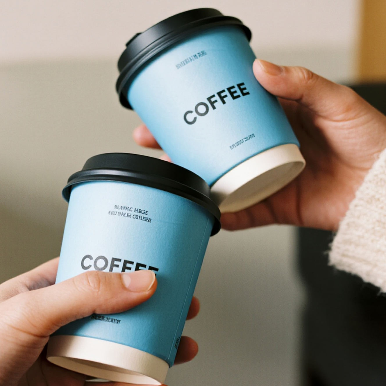 Iced Coffee Slim PP Cup